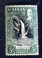 7980 BCXX 1936 St Lucia Scott # 100 MNH** (offers Welcome) - St.Lucie (1979-...)