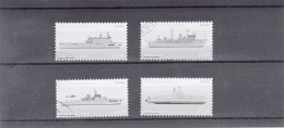 Portugal, (87), Modernização Da Marinha De Guerra, 2005, Mundifil Nº 3334 A 3337 Used - Used Stamps