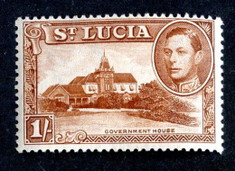 7986 BCXX 1938 St Lucia Scott # 121a P.13½ MNH** (offers Welcome) - St.Lucie (1979-...)