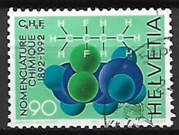 SUISSE      -       Nomenclaure   CHIMIQUE    -     Oblitéré - Química