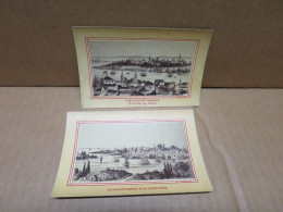 CONSTANTINOPLE (Turquie) 2 Anciens Chromos Vues De La Ville - Turkije