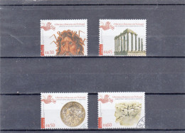 Portugal, (95), A Herança Romana Em Portugal, 2006, Mundifil Nº 3416 A 3419 Used - Usado