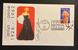 USA 1995 Marylin Monroe Mi. 2570 Scott 2967 FDC Schmuckkuvert Sonderstempel - Lettres & Documents