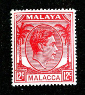 8008 BCXX 1952 Malaysia Scott # 24 MNH** (offers Welcome) - Malacca