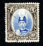 8020 BCXX 1937 Malaysia Scott # 46 Used (offers Welcome) - Kedah