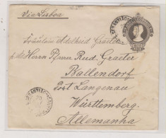 BRAZIL   Nice Postal Stationery Cover  To Germany - Briefe U. Dokumente