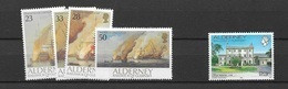 1992 MNH Alderney  Year Complete, Postfris - Alderney