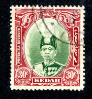 8022 BCXX 1937 Malaysia Scott # 49 Used (offers Welcome) - Kedah