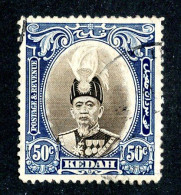 8023 BCXX 1937 Malaysia Scott # 51 Used (offers Welcome) - Kedah