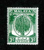 8028 BCXX 1950 Malaysia Scott # 63 MNH** (offers Welcome) - Kedah