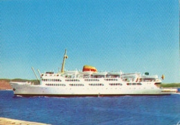 CPM..TRANSMEDITERRANEA..FERRY BOATS DE 5.000 TONNES..TRAVERSEE DU DETROIT DE GIBRALTAR..COURRIER ALGECIRAS.TANGER..ALGEC - Ferries