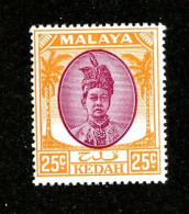 8036 BCXX 1950 Malaysia Scott # 74 MNH** (offers Welcome) - Kedah