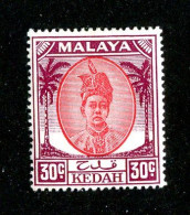 8037 BCXX 1950 Malaysia Scott # 75 MNH** (offers Welcome) - Kedah