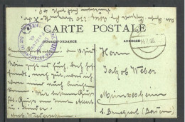 Germany Deutschland O 1918 WWI Feldpostkarte Field Post Card Königl. Preuss. Flieger-Abteilung Feldpost 49. - Feldpost (portvrij)