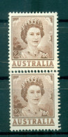 Australie 1959-62 - Y & T N. 249A - Série Courante (Michel N. 316 X) - Paire Coil (iii) - Nuevos