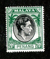 8061 BCXX 1949 Malaysia Scott # 14 MNH** (offers Welcome) - Penang