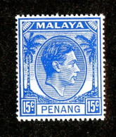 8062 BCXX 1949 Malaysia Scott # 13 MNH** (offers Welcome) - Penang