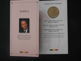 Médaille Commémorative En Bronze - Albert II, Accession Au Trône 1993 - Royaux / De Noblesse