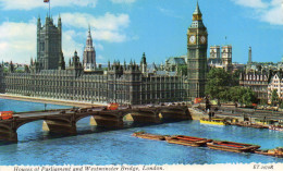 CPM - N2 - ANGLETERRE - LONDRES - LONDON - HOUSES OF PARLIAMENT ANS WESTMINSTER BRIDGE - Houses Of Parliament