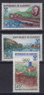 DAHOMEY 1967, Olympic Winter Games - Grenoble, Sports, Mi #325-7, MNH** - Winter 1968: Grenoble