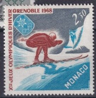 MONACO 1967, Olympic Winter Games - Grenoble, Sports, Mi #875, MNH** - Invierno 1968: Grenoble