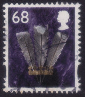 GREAT BRITAIN 2011 Wales & Monmouthshire 68p Feathers Sc#38 - USED @R214 - Pays De Galles