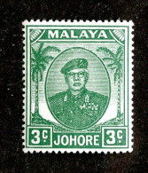 8081 BCXX 1949 Malaysia Scott # 132 MNH** (offers Welcome) - Johore