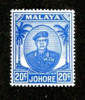 8090 BCXX 1949 Malaysia Scott # 142 MNH** (offers Welcome) - Johore