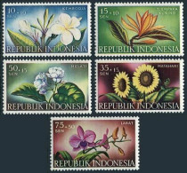 Indonesien 1957**, Blumen, Sukkulente Plumeria / Indonesia 1957, MNH, Flowers, Succulent Plumeria - Sukkulenten