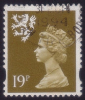 GREAT BRITAIN Scotland 1993 MACHIN 19p Sc#SMH63 - USED @R216 - Machins