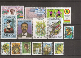 Ghana ( Lot De Timbres Diifférents Oblitérés ) - Ghana (1957-...)