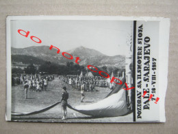 Bosnia And Herzegovina / Pale-Sarajevo, Boy Scout Jamboree - POZDRAV SA II. SMOTRE SIOJ-a ( 1957 ) - Bosnien-Herzegowina