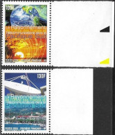 Polynesie Francaise 2004 Rayonnement Postes Et Telecommunications Yv. 717-18 Mi. No. 918-19 ** MNH Postfrisch Neuf - Neufs