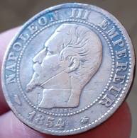 Monnaie 5 Centimes 1854 BB Napoléon III - 5 Centimes