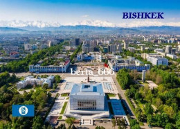 Kyrgyzstan Bishkek Aerial View New Postcard - Kirguistán