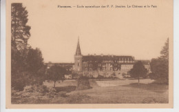 CPA Florennes - Ecole Apostolique Des P. P. Jésuites - Le Château Et Le Parc - Florennes