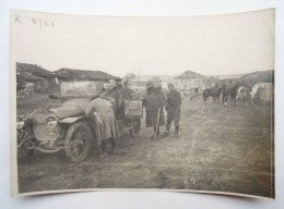 Service Photo Armée Française.1916 Général Gerôme Quitte Bac Vers Negotin. Bataille De La Cerna Et De Florina-Monastir - Guerre, Militaire