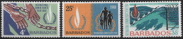 Barbados – 1968 Human Rights Year Mint Set - Barbados (...-1966)