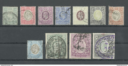 1903-04 East Africa And Uganda Protectorates - Stanley Gibbons N. 1-11 - Edoardo VII - Serie Non Completa - Usati - Altri & Non Classificati