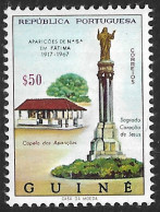 Portuguese Guine – 1967 Our Lady Of Fátima Mint Stamp - Guinea Portuguesa