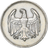 Allemagne, République De Weimar, Mark, 1924, Berlin, Argent, TTB, KM:42 - 1 Mark & 1 Reichsmark
