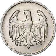 Monnaie, Allemagne, République De Weimar, Mark, 1924, Stuttgart, TTB, Argent - 1 Marco & 1 Reichsmark