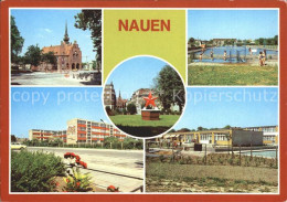 72026851 Nauen Havelland Freibad Wilhelm- Pieck- Oberschule Sowjetisches Ehrenma - Nauen