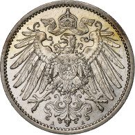 Empire Allemand, Wilhelm II, Mark, 1914, Berlin, Argent, SUP+, KM:14 - 1 Mark