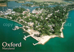 73744645 Oxford_Maryland Fliegeraufnahme Eastern Shore Town - Andere & Zonder Classificatie