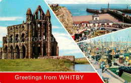 72900671 Whitby UK Abtei Khyper Pass Fischerboote  - Andere & Zonder Classificatie