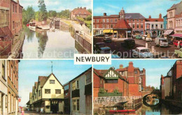 72890930 Newbury Berkshire The River Kennet Jacobean Cloth Museum Broadway The B - Autres & Non Classés