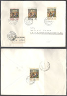 Vatican. Stamps Sc. 397-399 On Registered Letter, Sent From Vatican On 26.05.1983 To Paris, France - Covers & Documents