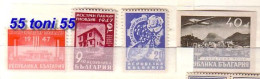 1947 Plovdiv International Fair 4v.- Used (O)   Bulgaria / Bulgarie - Usados