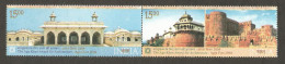 India 2004 Agra Fort Se-tenant Mint MNH Good Condition (PST - 86) - Neufs